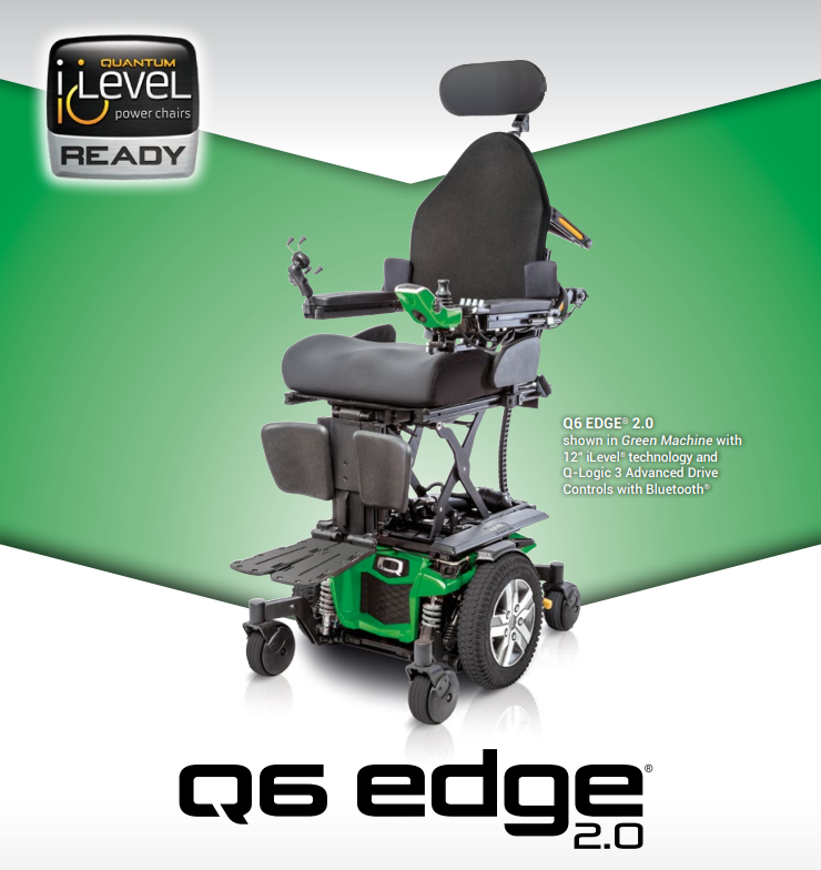 Quantum Edge Power Wheelchair Freedom Mobility